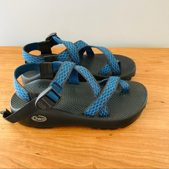 Chaco Other - Chaco Vibram Sandals Black and Blue Size Men 7
